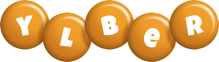 Ylber candy-orange logo