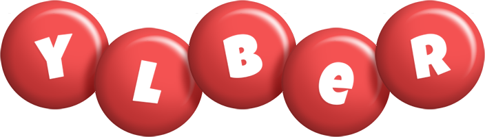 Ylber candy-red logo