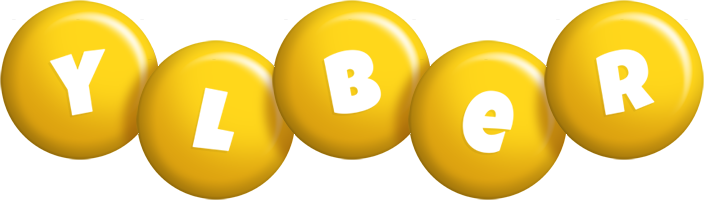 Ylber candy-yellow logo