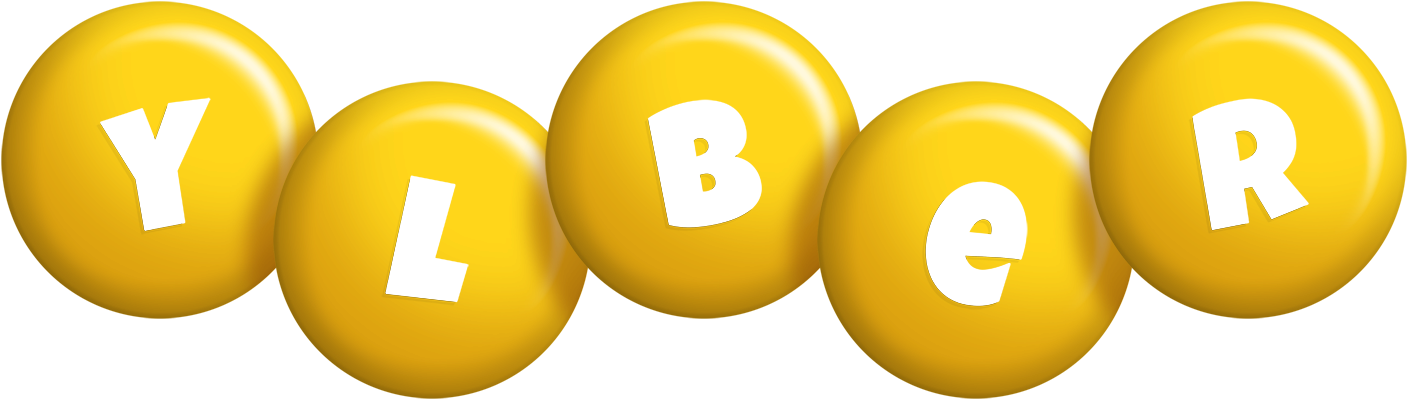 Ylber candy-yellow logo