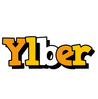 Ylber cartoon logo