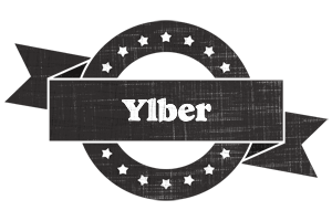 Ylber grunge logo