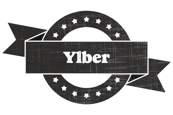 Ylber grunge logo