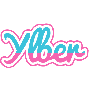 Ylber woman logo