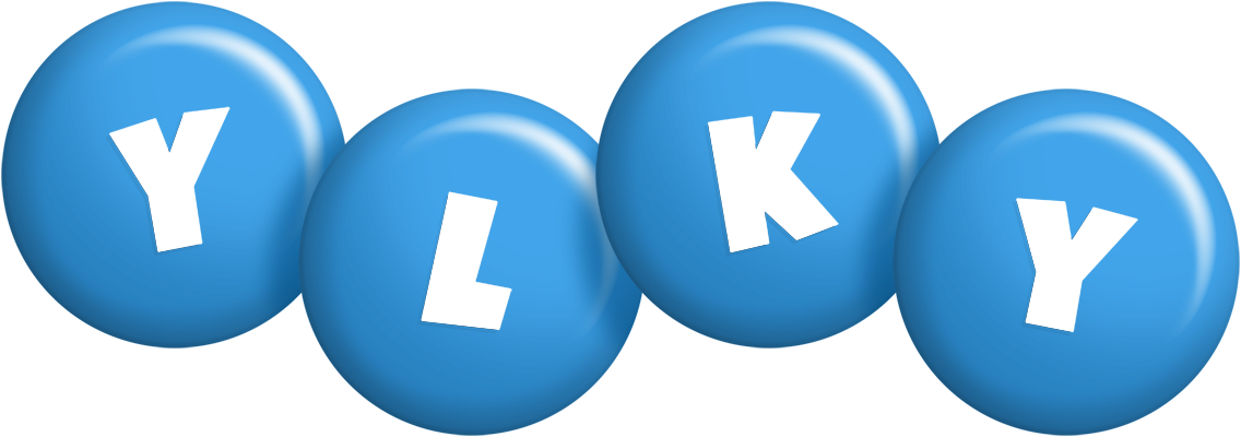 Ylky candy-blue logo