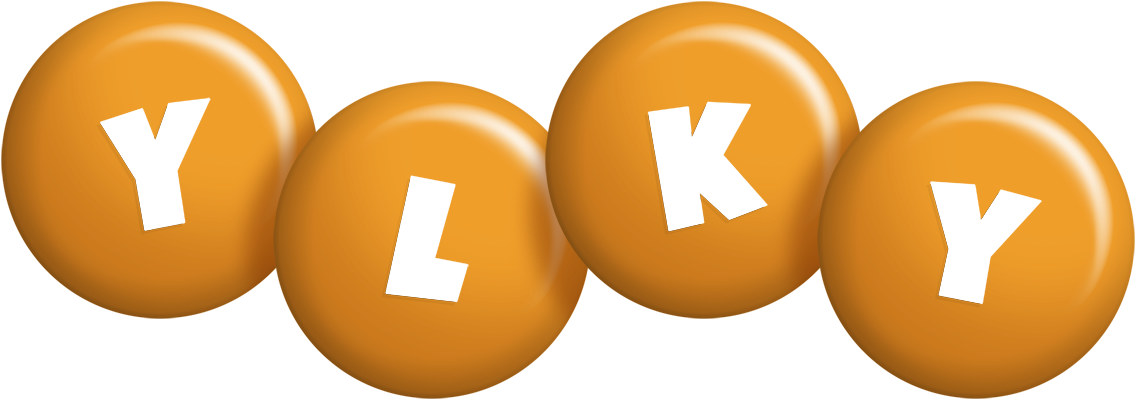 Ylky candy-orange logo