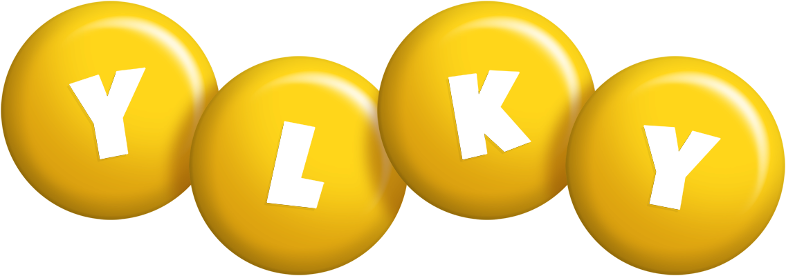 Ylky candy-yellow logo