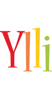 Ylli birthday logo