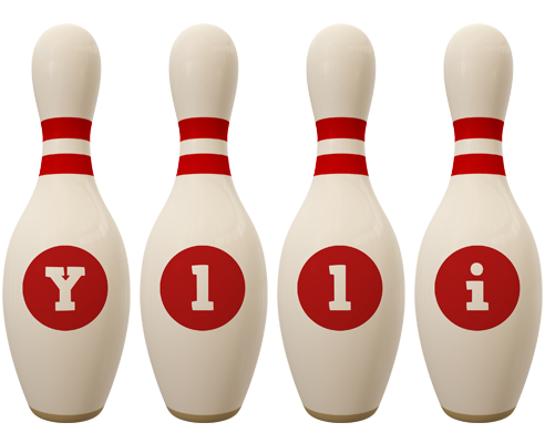Ylli bowling-pin logo