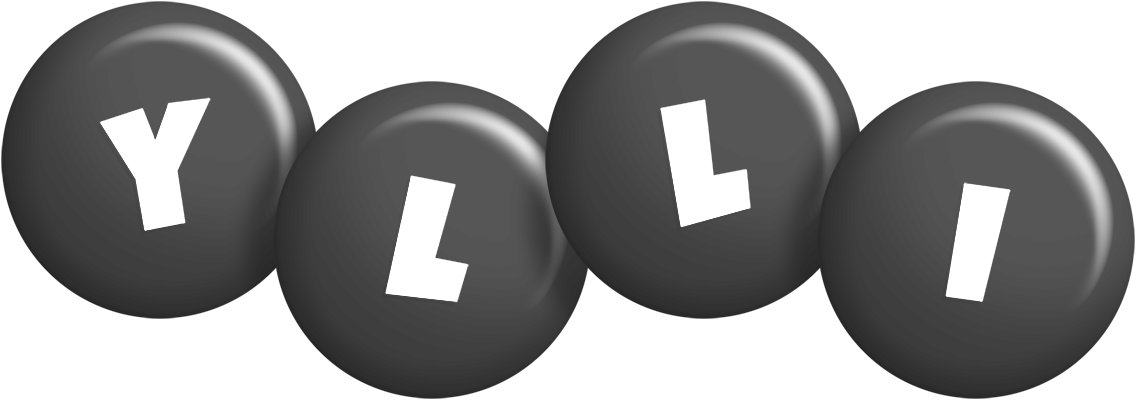 Ylli candy-black logo