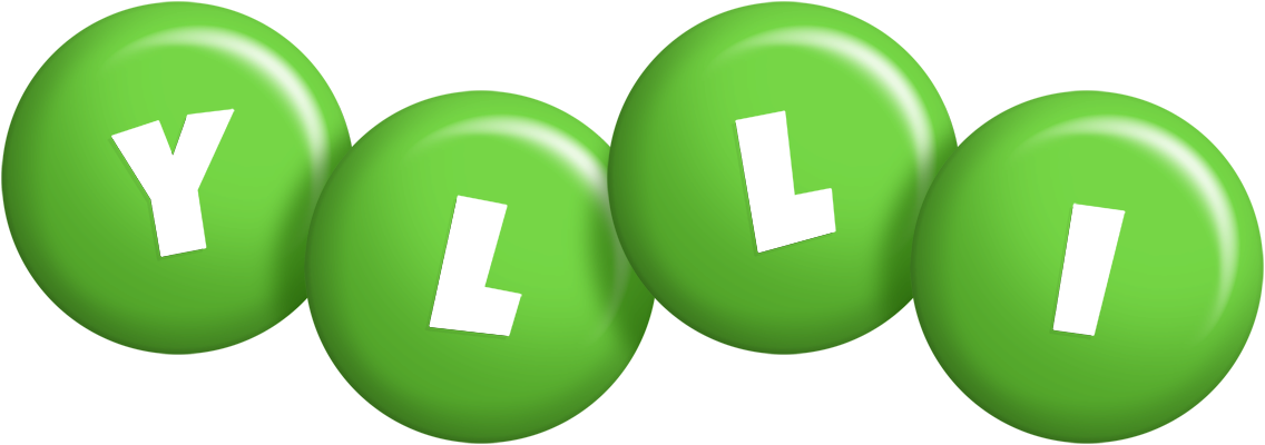 Ylli candy-green logo