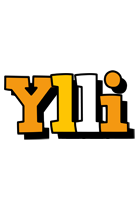 Ylli cartoon logo