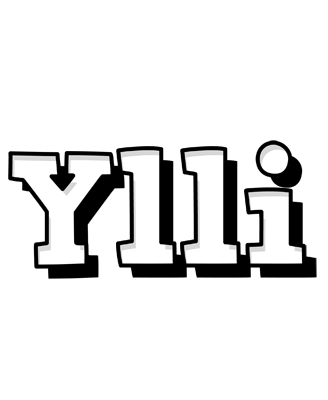 Ylli snowing logo