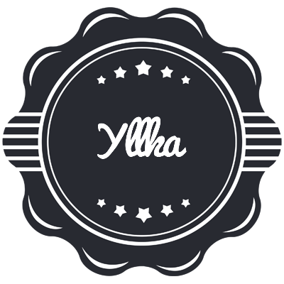 Yllka badge logo