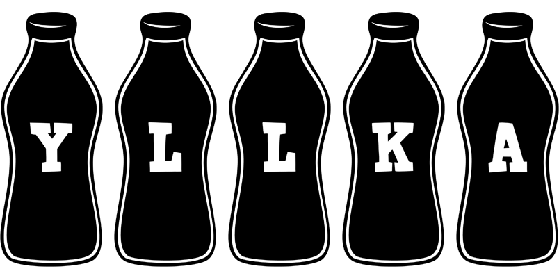 Yllka bottle logo