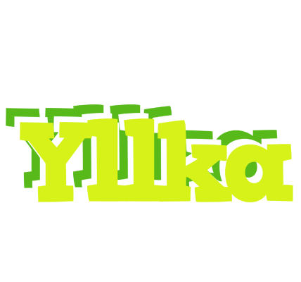 Yllka citrus logo
