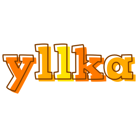 Yllka desert logo