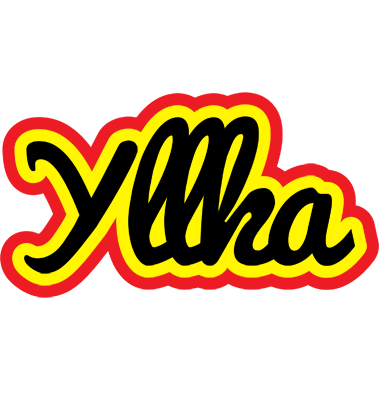 Yllka flaming logo