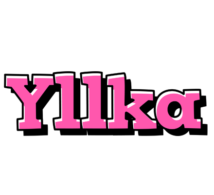 Yllka girlish logo