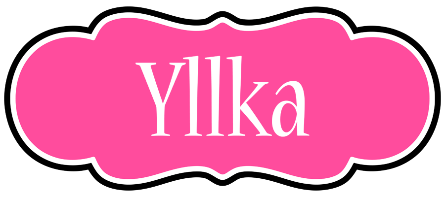 Yllka invitation logo