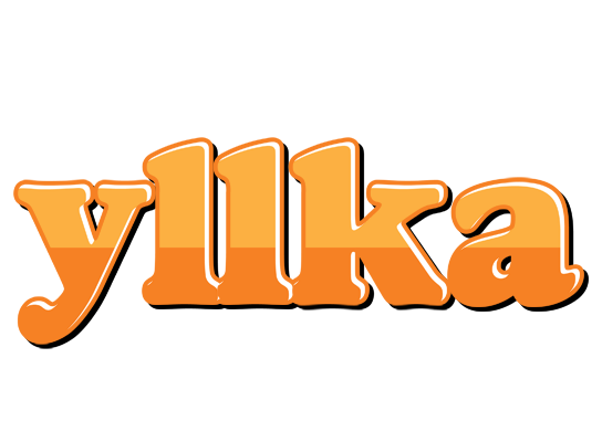Yllka orange logo