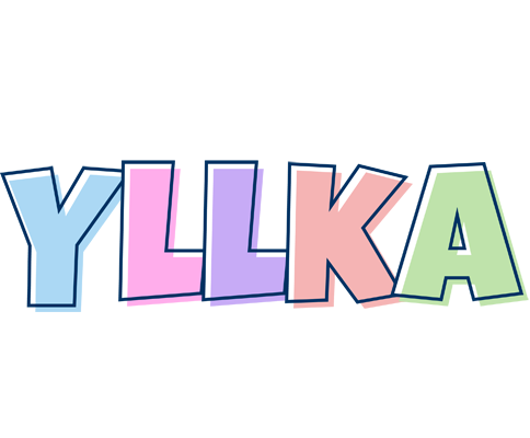 Yllka pastel logo