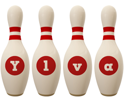Ylva bowling-pin logo