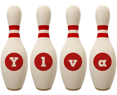 Ylva bowling-pin logo