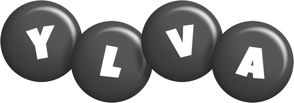 Ylva candy-black logo