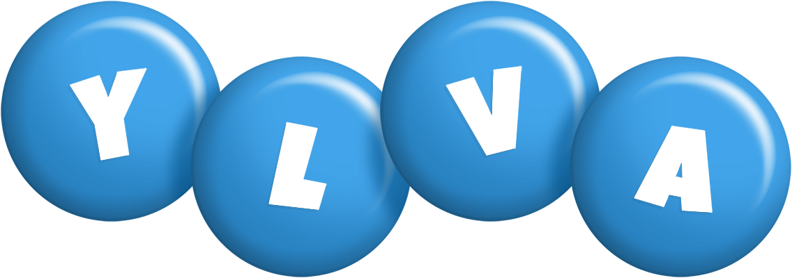 Ylva candy-blue logo