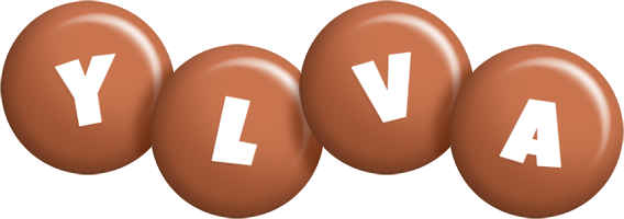 Ylva candy-brown logo