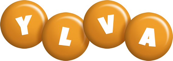 Ylva candy-orange logo