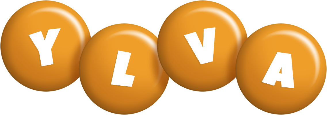 Ylva candy-orange logo