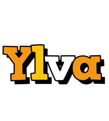 Ylva cartoon logo