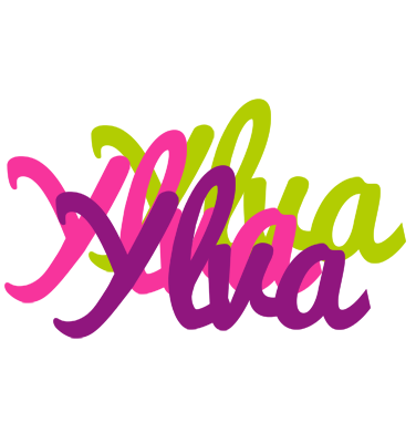 Ylva flowers logo