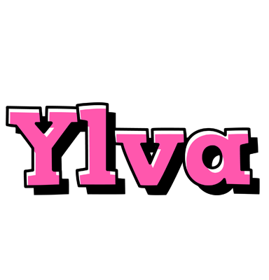 Ylva girlish logo