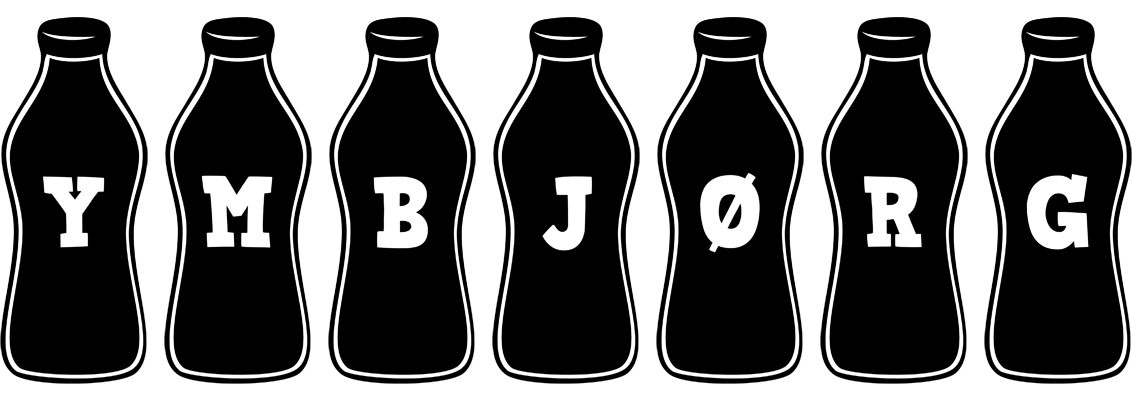 Ymbjørg bottle logo