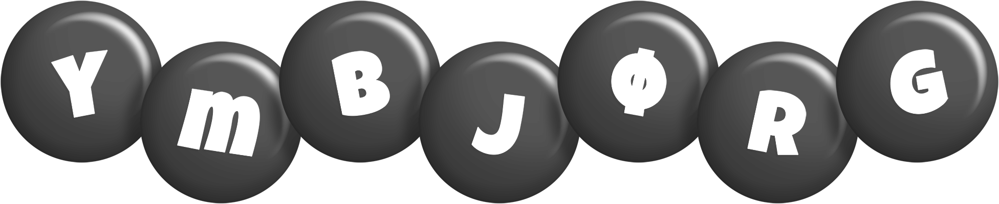 Ymbjørg candy-black logo