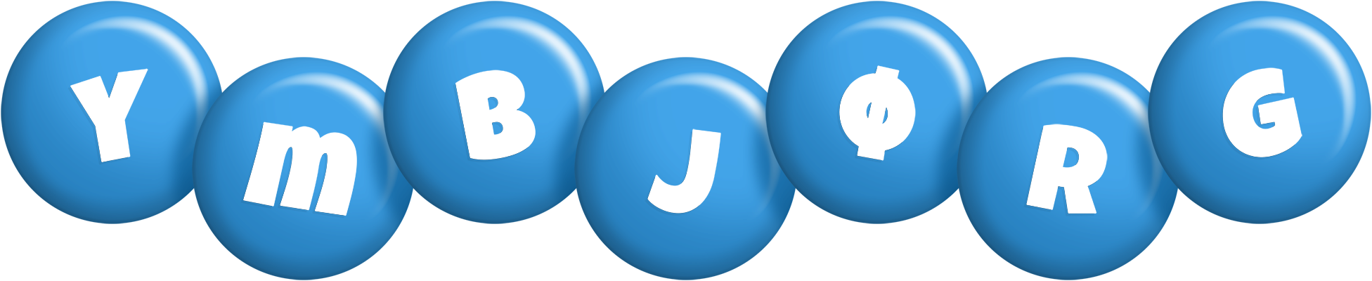 Ymbjørg candy-blue logo