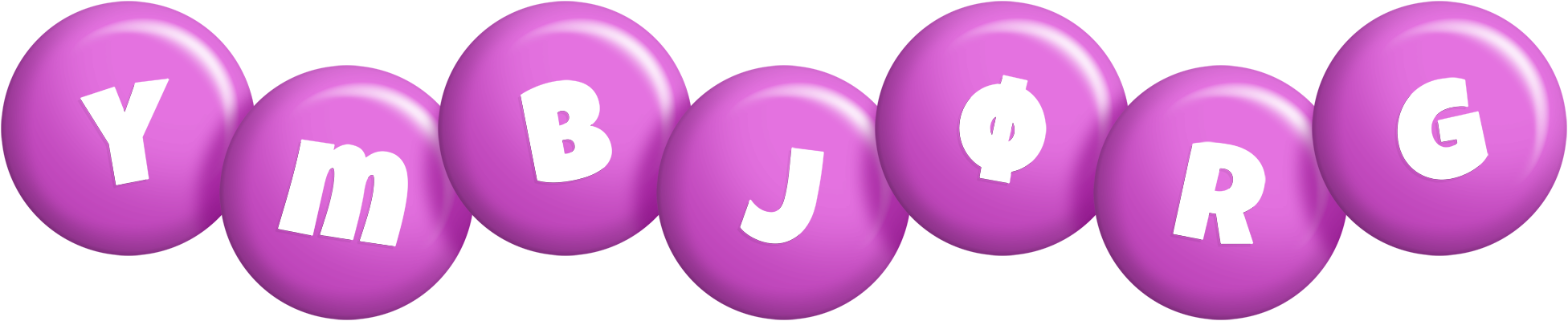 Ymbjørg candy-purple logo
