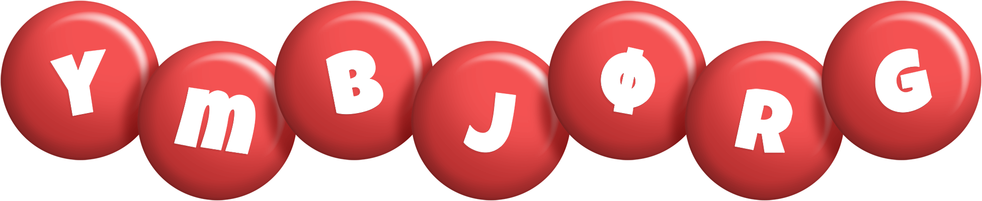 Ymbjørg candy-red logo