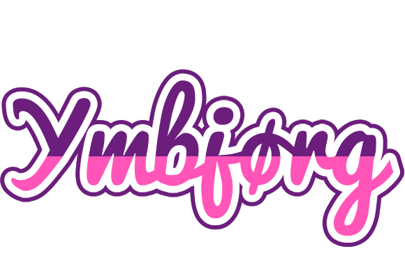 Ymbjørg cheerful logo