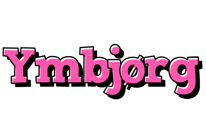 Ymbjørg girlish logo