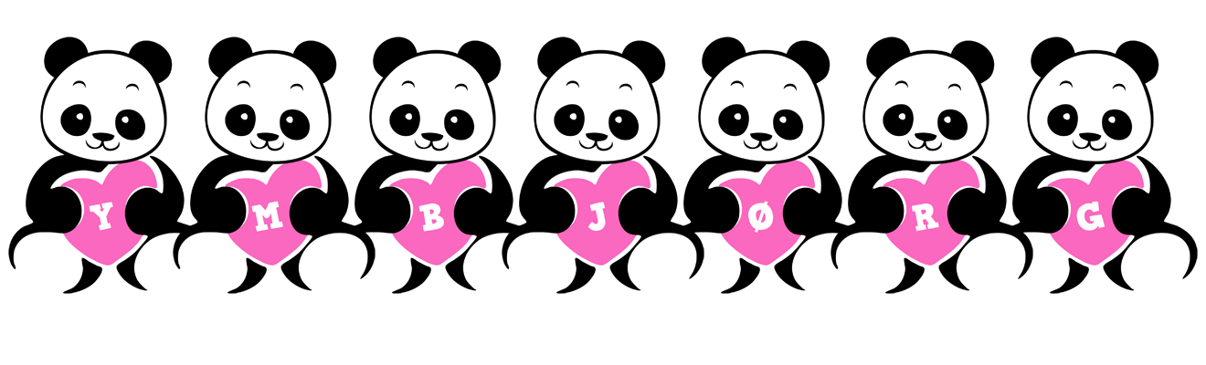 Ymbjørg love-panda logo