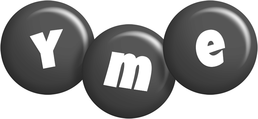 Yme candy-black logo