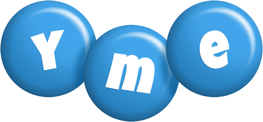 Yme candy-blue logo