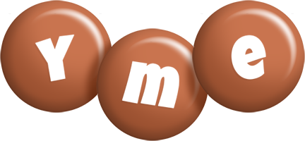 Yme candy-brown logo