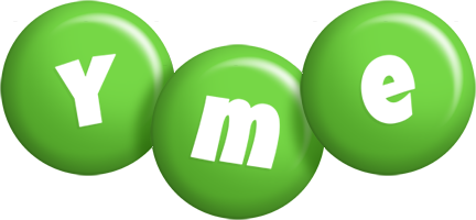 Yme candy-green logo