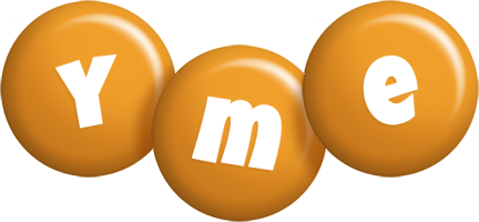 Yme candy-orange logo