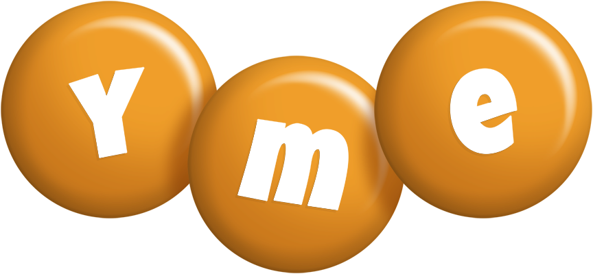 Yme candy-orange logo